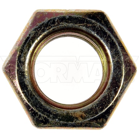 Dorman Hex Nut, M12-1.25, Steel, Zinc Yellow 982-012D